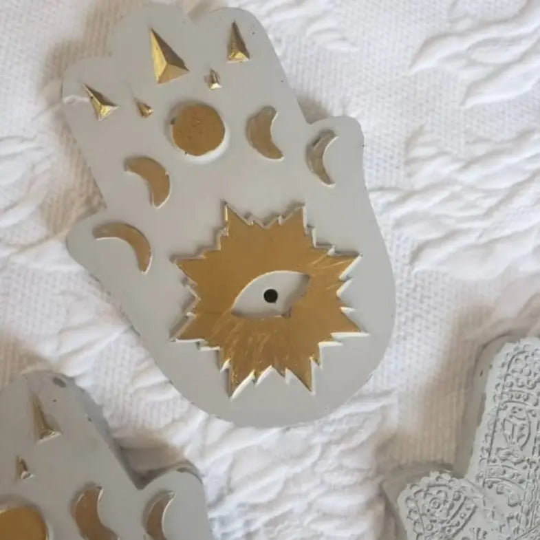 Hamsa Incense Holder