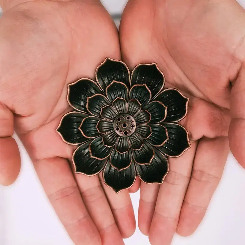 Lotus Shaped Incense Holder