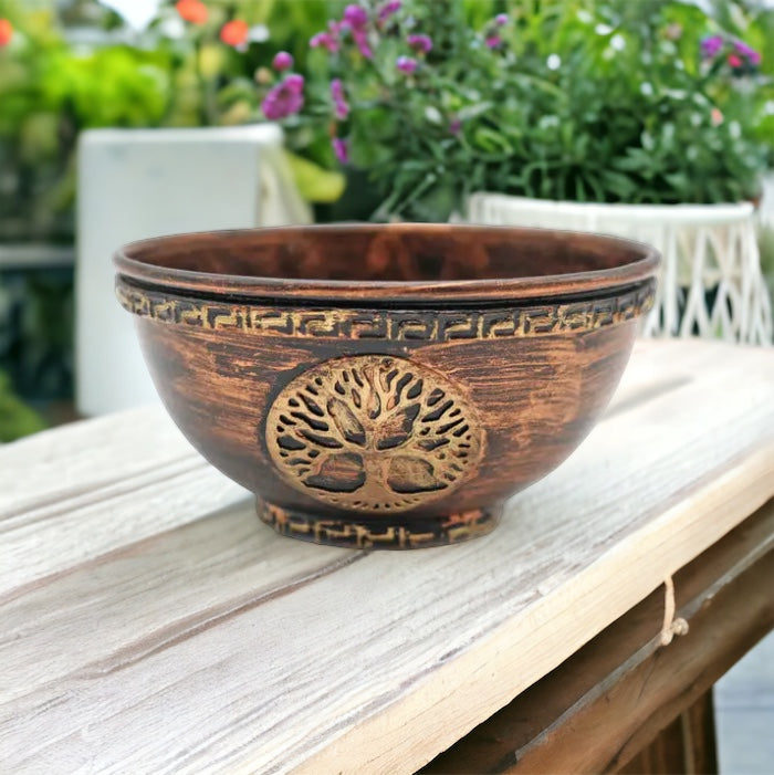 Tree of Life Smudge Bowl